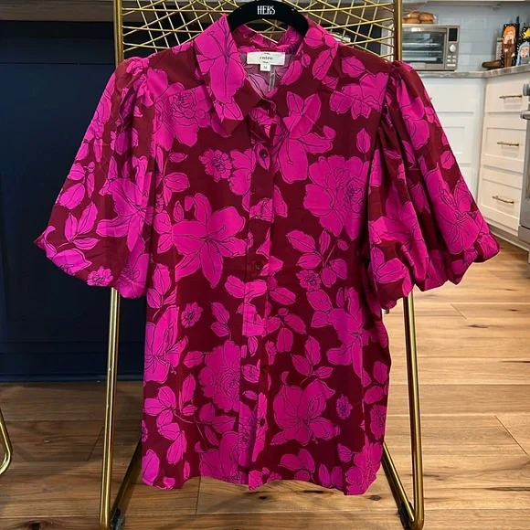 entro M Pink Top - Picture 1 of 3